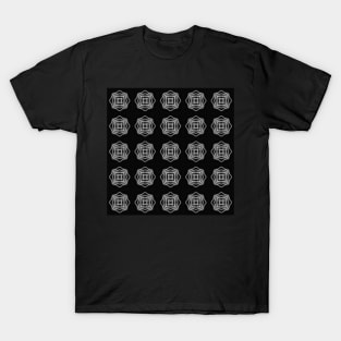 X-ray Fingerbones Kaleidoscope pattern 44 T-Shirt